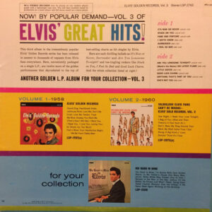 Elvis Presley – Elvis' Golden Records, Vol. 3 - Afbeelding 3