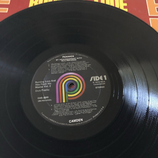 Elvis Presley – Burning Love And Hits From His Movies Vol. 2