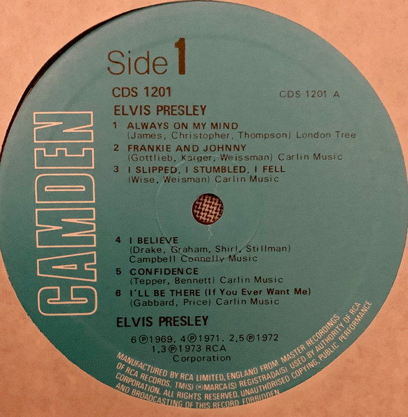 Elvis Presley – Elvis