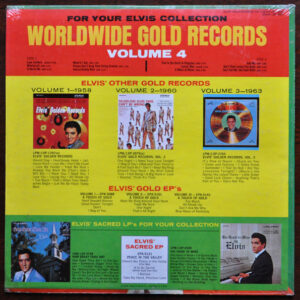 Elvis Presley – Elvis' Gold Records - Volume 4 - Afbeelding 3
