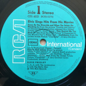Elvis Presley – Elvis Sings Hits From His Movies - Volume 1 - Afbeelding 2