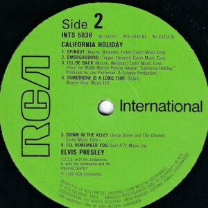 Elvis Presley – California Holiday - Afbeelding 2