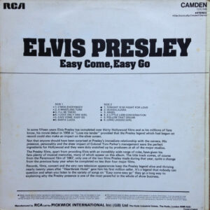 Elvis Presley – Easy Come, Easy Go - Afbeelding 3