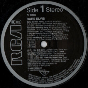 Elvis Presley – Rare Elvis - Afbeelding 3