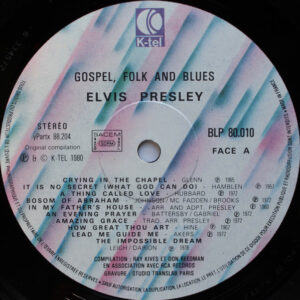 Elvis Presley – Gospel, Folk And Blues - Afbeelding 2