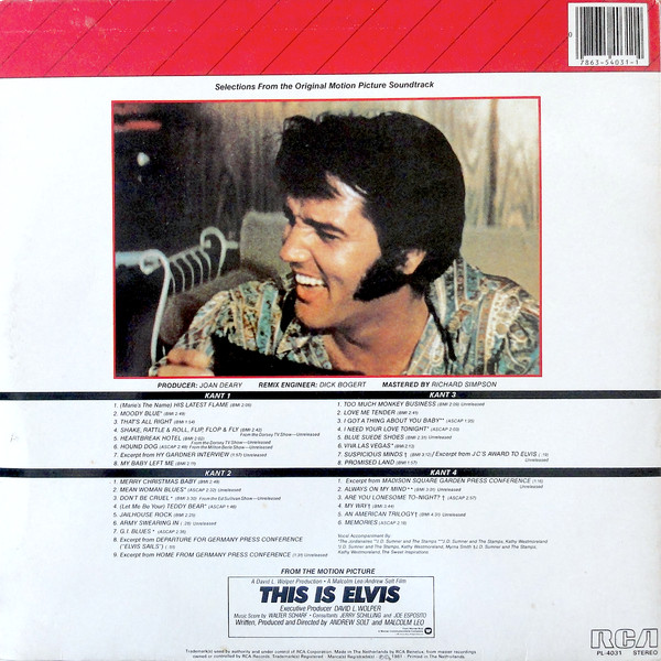 Elvis Presley – This Is Elvis