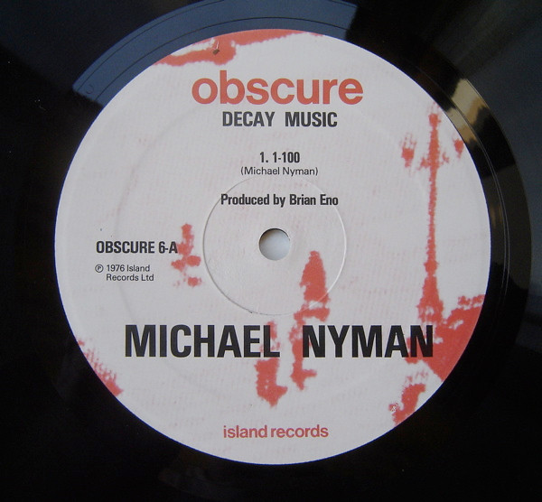 Michael Nyman – Decay Music
