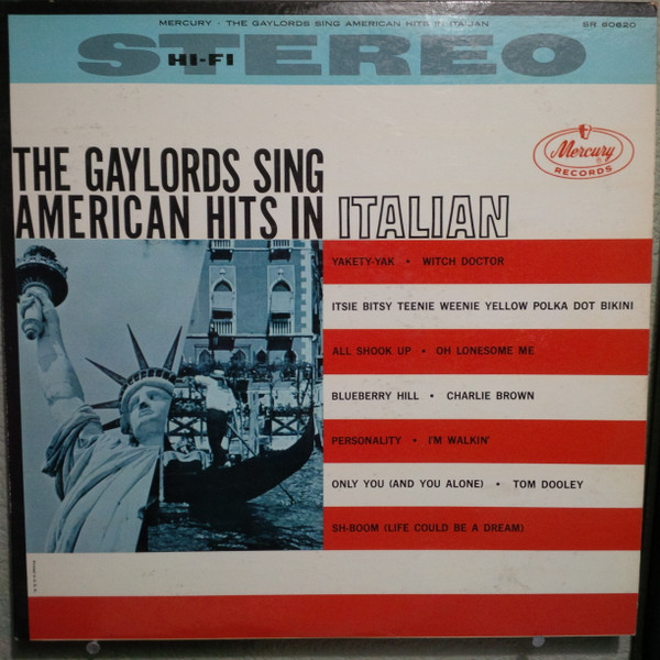The Gaylords – The Gaylords Sing American Hits In Italian