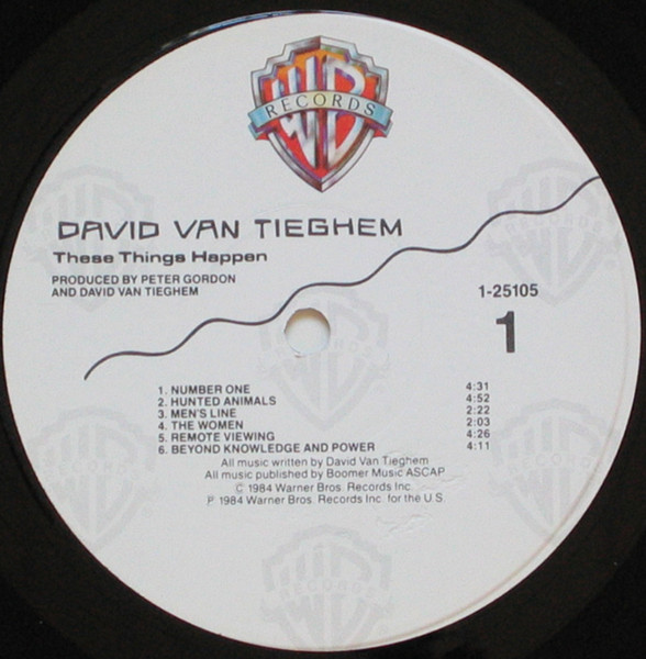 David Van Tieghem – These Things Happen