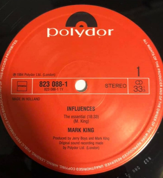 Mark King – Influences