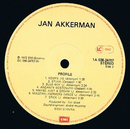 Jan Akkerman – Profile