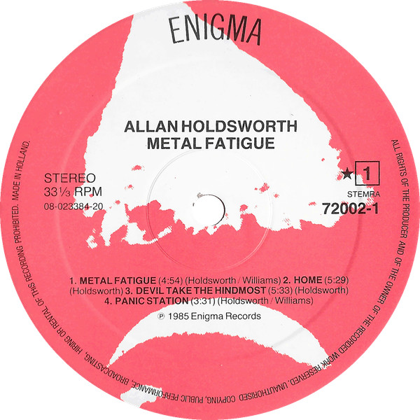 Allan Holdsworth – Metal Fatigue