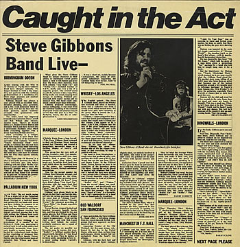 Steve Gibbons Band – Caught In The Act