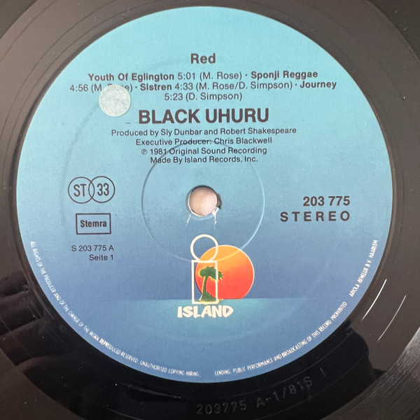 Black Uhuru – Red