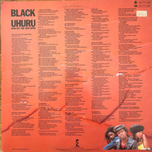Black Uhuru – Red - Afbeelding 3