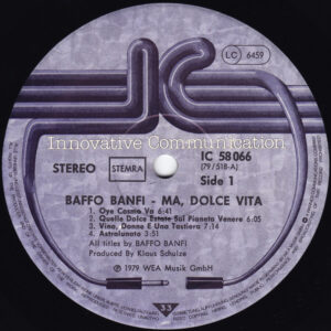 Baffo Banfi – Ma, Dolce Vita - Afbeelding 2