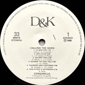 Congarilla – Calling The Gods - Afbeelding 2