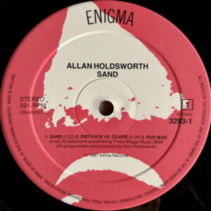 Allan Holdsworth – Sand - Afbeelding 2