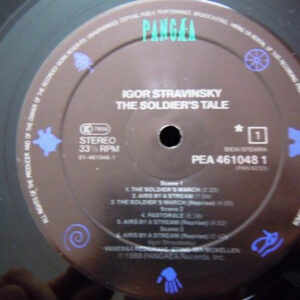 Stravinsky - Vanessa Redgrave, Sting, Ian McKellen, London Sinfonietta, Kent Nagano – The Soldier's Tale = Histoire Du Soldat = Geschichte Vom Soldaten - Afbeelding 3
