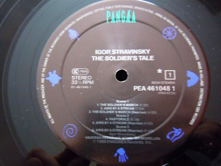 Stravinsky - Vanessa Redgrave, Sting, Ian McKellen, London Sinfonietta, Kent Nagano – The Soldier's Tale = Histoire Du Soldat = Geschichte Vom Soldaten