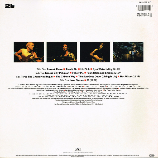 Level 42 – A Physical Presence