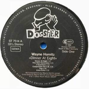 Wayne Horvitz – Dinner At Eight - Afbeelding 2