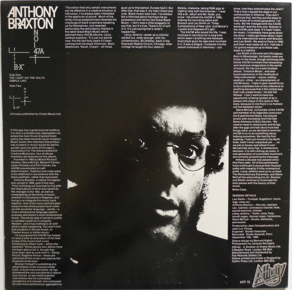 Anthony Braxton – B-X° / NO-I-47ᴬ