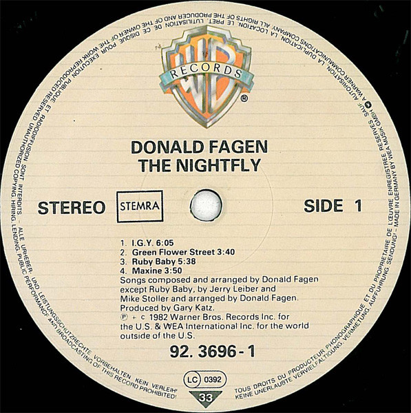 Donald Fagen – The Nightfly