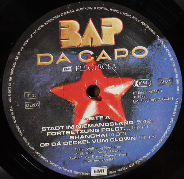 BAP – Da Capo