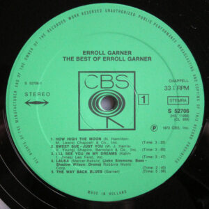 Erroll Garner – The Best Of Erroll Garner - Afbeelding 2