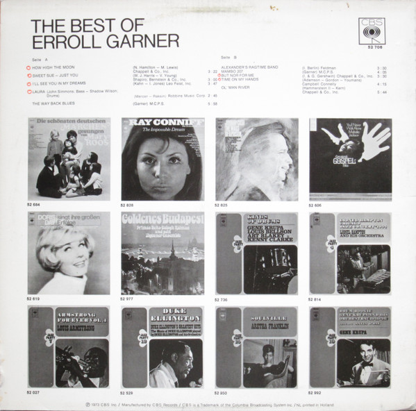 Erroll Garner – The Best Of Erroll Garner