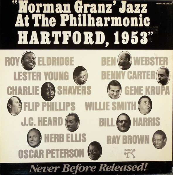 Various – Norman Granz' Jazz At The Philharmonic Hartford, 1953