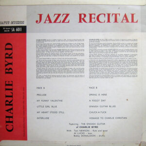 Charlie Byrd – Jazz Recital - Afbeelding 3