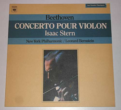 Beethoven, Isaac Stern, New York Philharmonic, Leonard Bernstein – Concerto Pour Violon