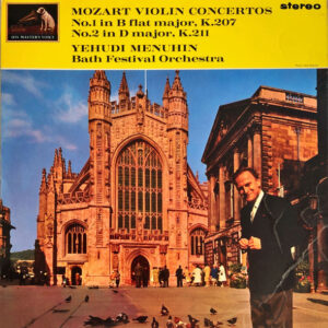 Mozart / Yehudi Menuhin, Bath Festival Orchestra – Mozart Violin Concertos Nos. 1 & 2