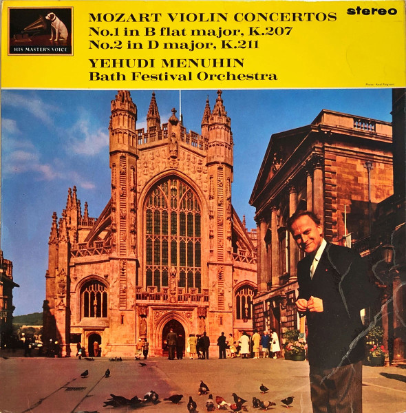 Mozart / Yehudi Menuhin, Bath Festival Orchestra – Mozart Violin Concertos Nos. 1 & 2