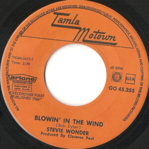 7" | Stevie Wonder - Blowin' in the Wind / Ain't that Asking for Trouble - Afbeelding 2