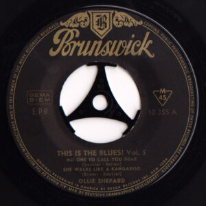 7" | Ollie Shepard - This is the Blues vol. 5 (EP, vier nummers) - Afbeelding 2