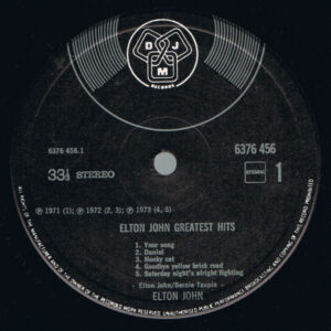 Elton John – Greatest Hits - Afbeelding 2