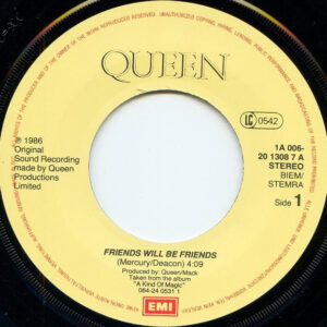 7" | Queen - Friends will be Friends / Seven Seas of Rhye - Afbeelding 2
