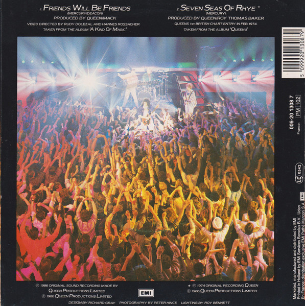 7" | Queen - Friends will be Friends / Seven Seas of Rhye
