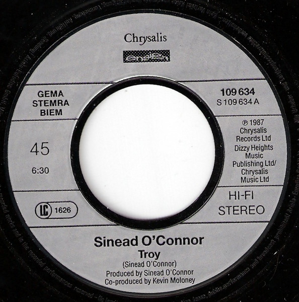 7" | Sinead O'Connor - Troy / Still Listening