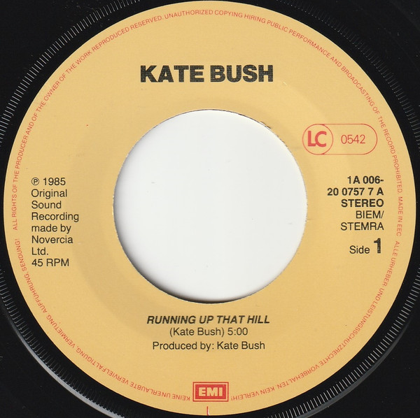 Kate Bush - Running Up That Hill / Under the Ivy
