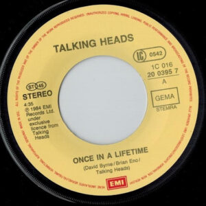 7" | Talking Heads - Once in a Lifetime / Naive Melody - Afbeelding 3
