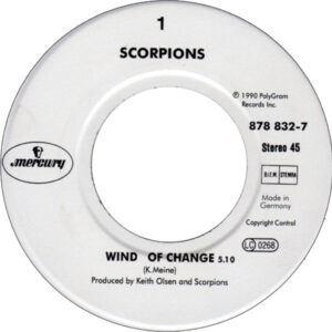 7" | Scorpions - Wind of Change / Restless Nights - Afbeelding 2