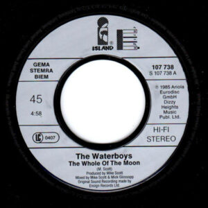 7" | The Waterboys - The Whole of the Moon / Medicine Jack - Afbeelding 2