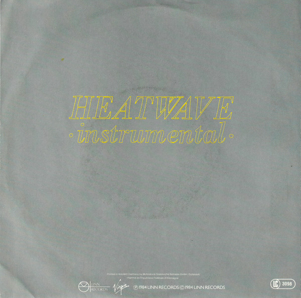 7" | The Blue Nile - Tinseltown in the Rain / Heatwave