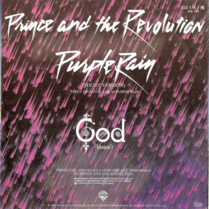 7" | Prince - Purple Rain (short version) / God (vocal) - Afbeelding 3