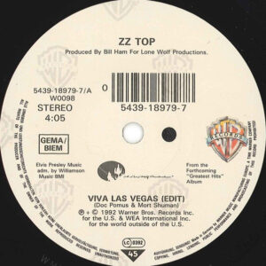 7" | ZZ Top - Viva Las vegas / 2000 Blues - Afbeelding 2