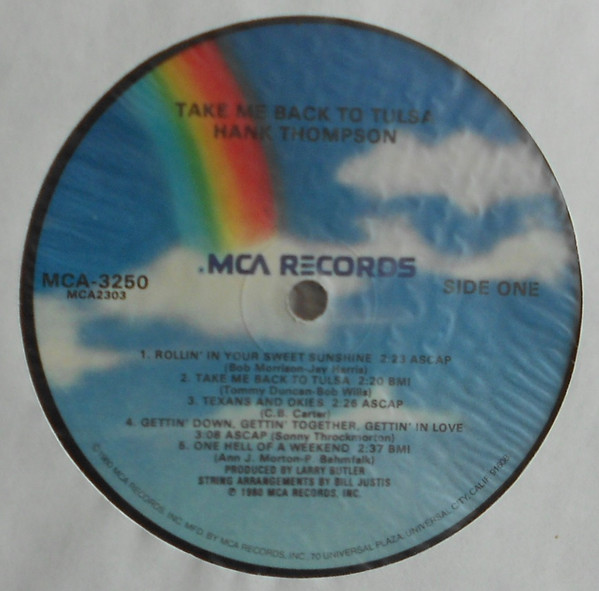 Hank Thompson – Take Me Back To Tulsa